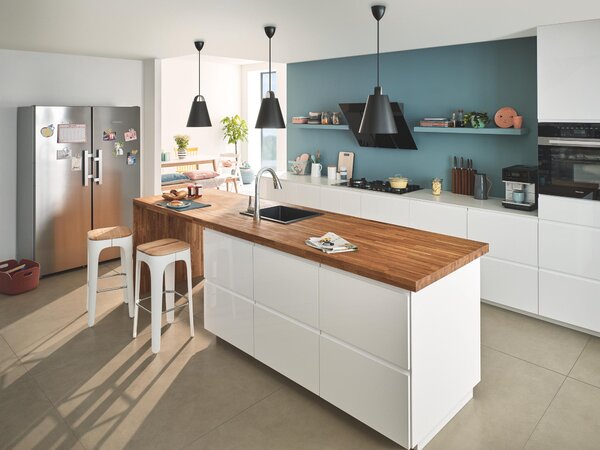 Grohe Zedra kuchyňská baterie stojící SuperSteel 32294DC2