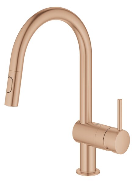 Grohe Minta kuchyňská baterie stojící Brushed Warm Sunset 32321DL2