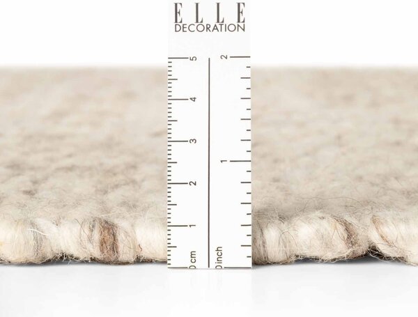 ELLE Decoration, Kusový koberec Lyon Beans 106316 Natural Cream Brown z kolekce Elle, 140x200, hnědá, ložnice