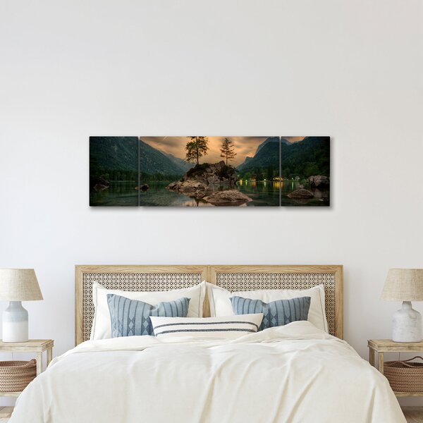 Krásný obraz krajiny (170x50 cm)