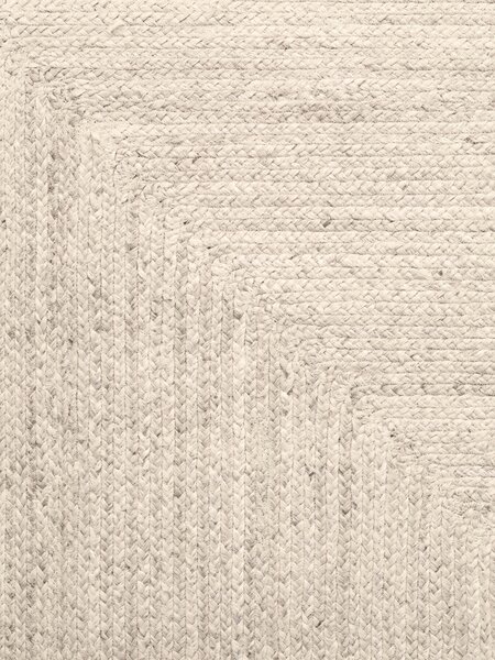 Hanse Home, Kusový koberec Juno 106323 White, 60x90, bílá, chodba / předsíň
