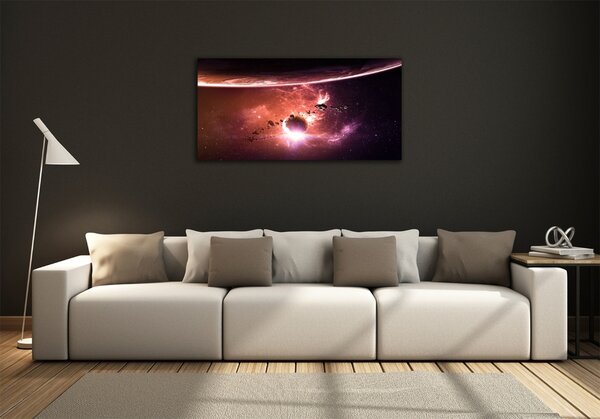 Moderní skleněný obraz z fotografie Vesmír osh-90324438