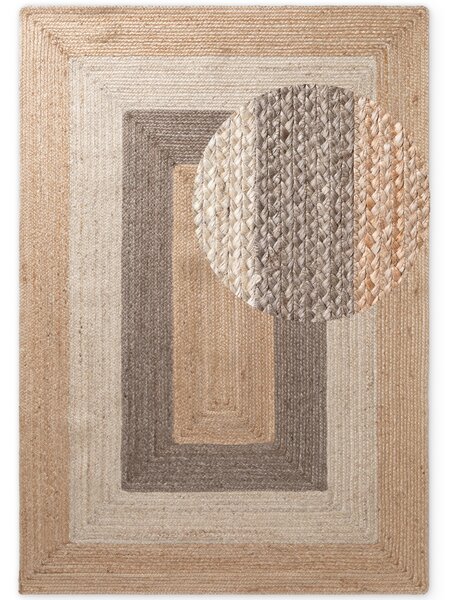 Hanse Home, Kusový koberec Juno 106327 Natural Gold Multicolor, 120x170, vícebarevná, chodba / předsíň