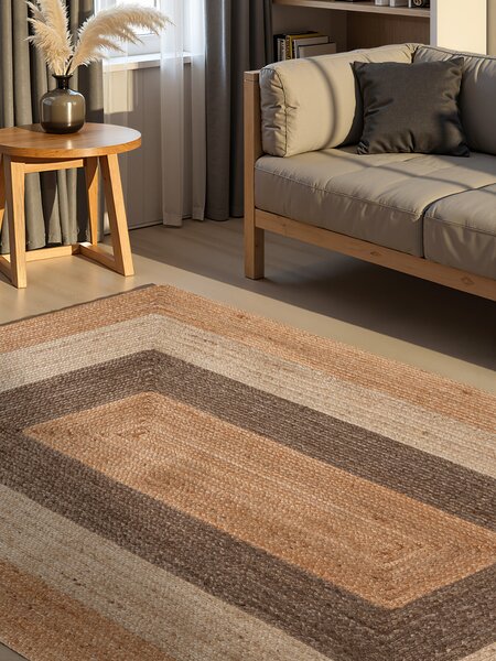 Hanse Home, Kusový koberec Juno 106327 Natural Gold Multicolor, 120x170, vícebarevná, chodba / předsíň