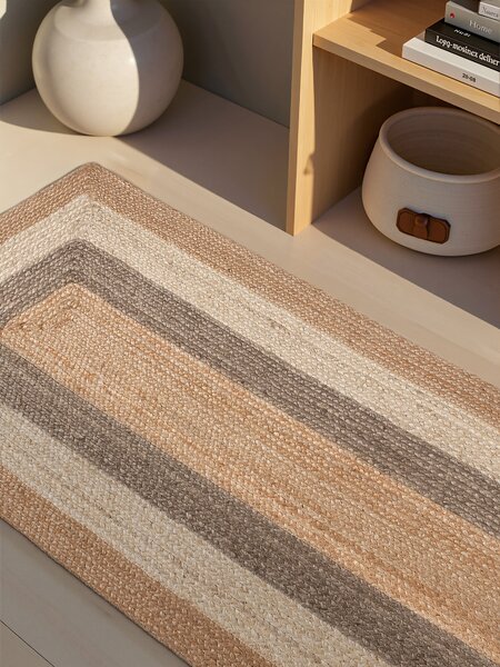 Hanse Home, Běhoun Juno 106327 Natural Gold Multicolor, 80x200, vícebarevná, chodba / předsíň