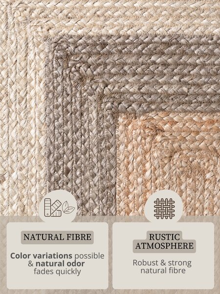Hanse Home, Běhoun Juno 106327 Natural Gold Multicolor, 80x200, vícebarevná, chodba / předsíň