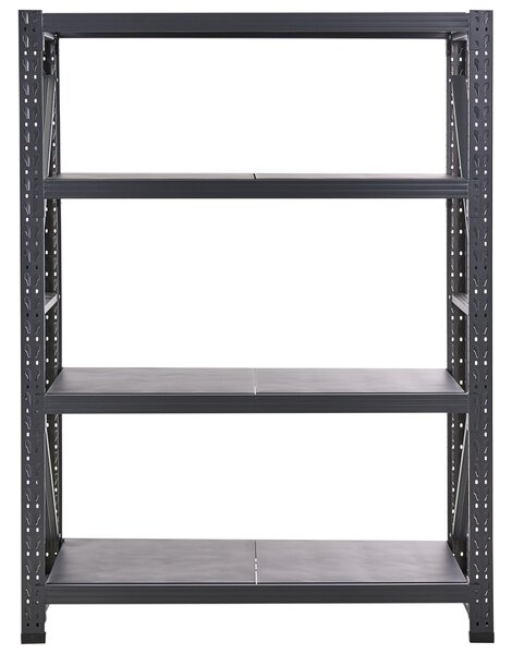 Garážový regál FIUGGI Kov 200 cm 150 cm Černá