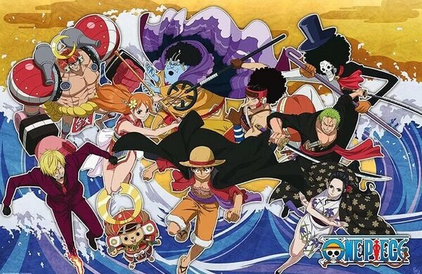 Plakát, Obraz - One Piece - The Crew in Wano Country