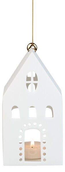 Räder Závěsný porcelánový svícen domeček