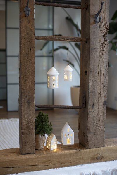 Räder Závěsný porcelánový svícen domeček II