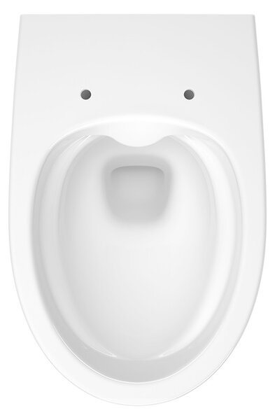 Cersanit Moduo, System50 MECH podomítkový rám + závěsná wc mísa Moduo Plus CleanOn + chromové tlačítko MOVI II, S701-769
