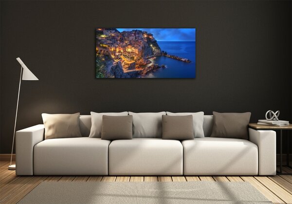 Foto-obraz fotografie na skle Manarola Itálie osh-90515464