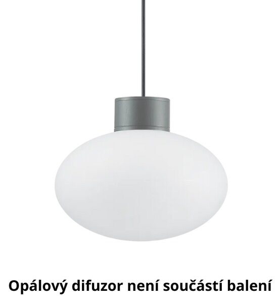 Ideal Lux Závěsná základna CLIO MSP1 ANTRACITE, IP44