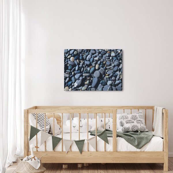 Obraz plážových oblázků (70x50 cm)