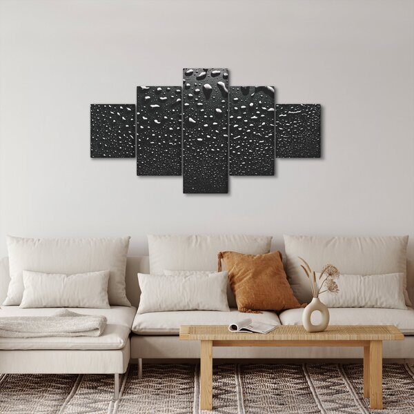 Obraz kapek vody (125x70 cm)