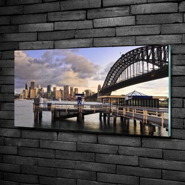 Foto obraz sklo tvrzené Most v Sidney osh-90745371