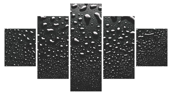 Obraz kapek vody (125x70 cm)