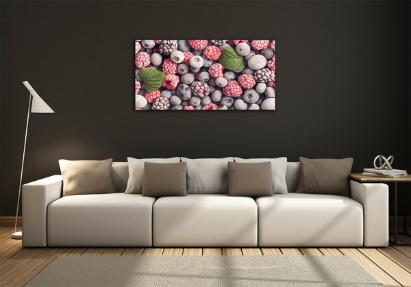 Foto obraz fotografie na skle Mražené lesní ovoce osh-90865962