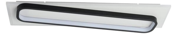 Brilagi - LED Stm stropní svítidlo OUTLINE LED/52W/230V 15x60 cm bílá/černá + DO