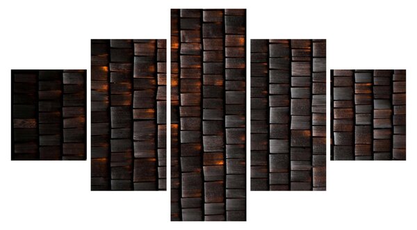 Moderní abstraktní obraz (125x70 cm)