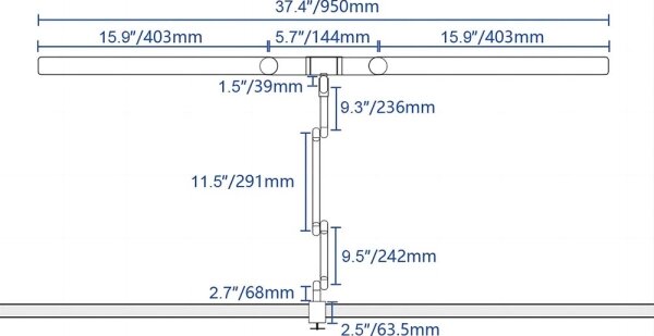 LED Stmívatelná dotyková stolní lampa LED/24W/230V 3000-6500K CRI 92 černá