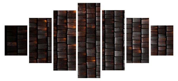 Moderní abstraktní obraz (210x100 cm)