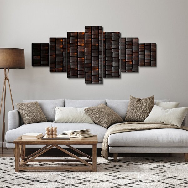 Moderní abstraktní obraz (210x100 cm)