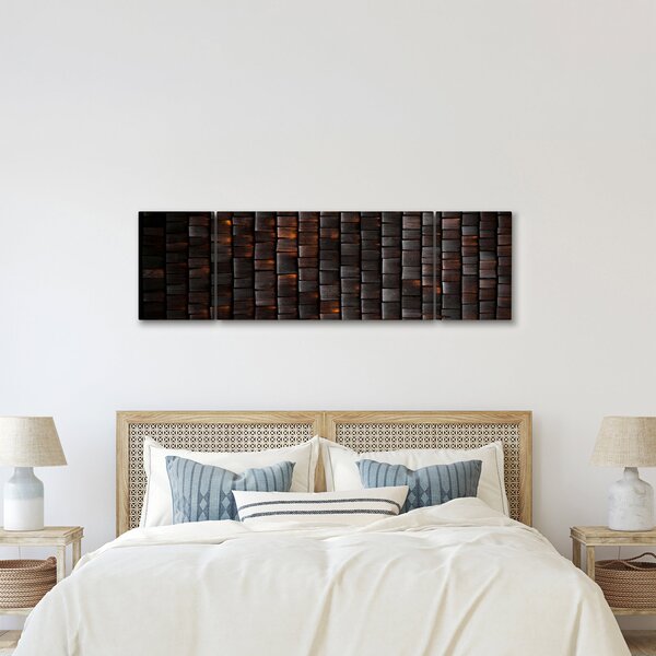 Moderní abstraktní obraz (170x50 cm)