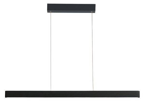 Designový stmívatelný lustr Olivier 120 černá