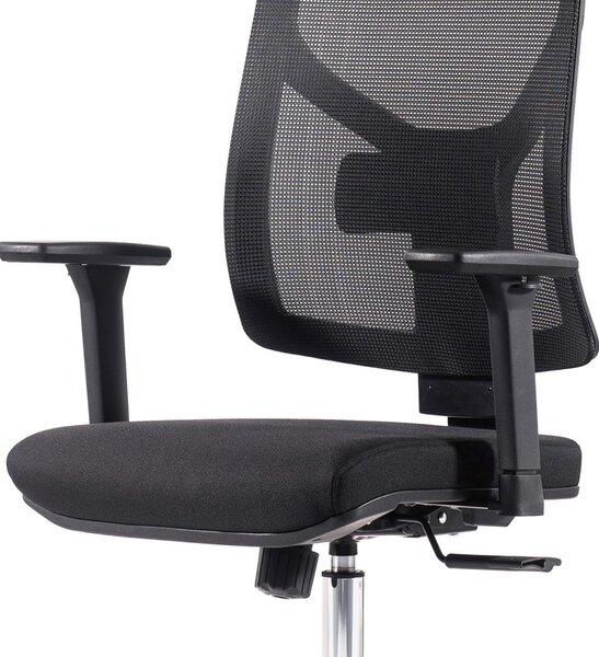 SIHOSEAT kancelářská židle M87B, černá