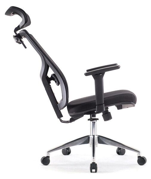 SIHOSEAT kancelářská židle M87B, černá