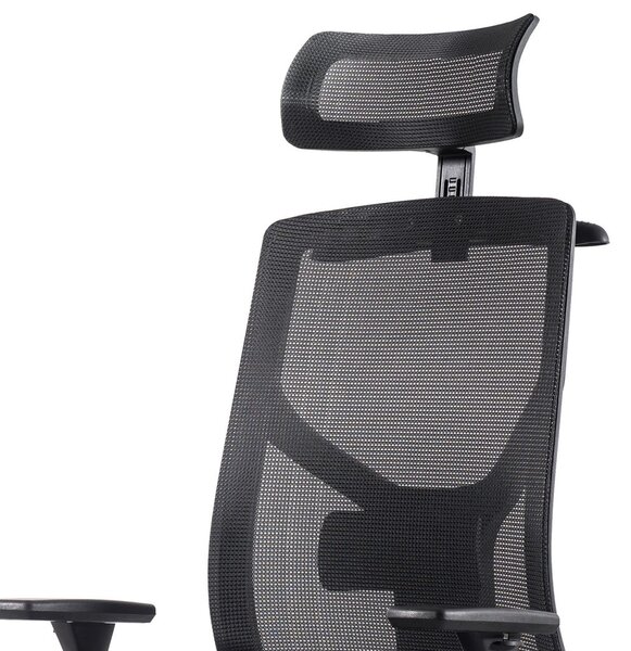 SIHOSEAT kancelářská židle M87B, černá