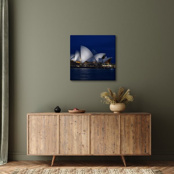 Obraz nočního Sydney (30x30 cm)