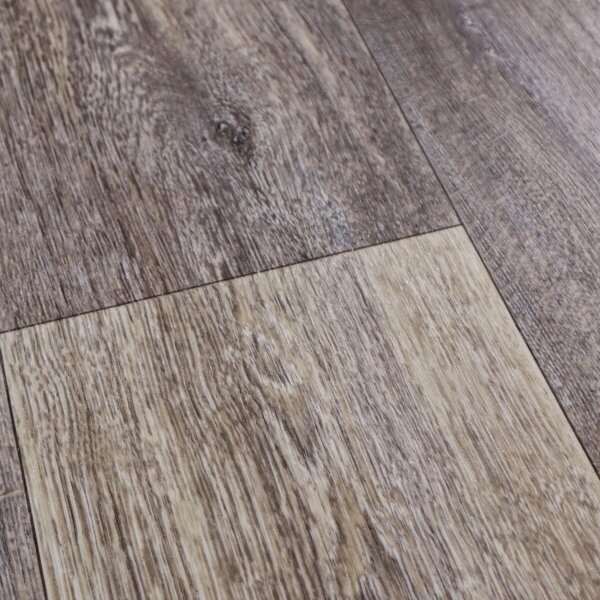 Beauflor, PVC podlaha - lino Texalino Supreme 916 M Texas Oak - dub, na míru, šíře 5m, hnědá, filc, chodba / předsíň