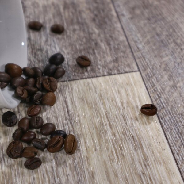Beauflor, PVC podlaha - lino Texalino Supreme 916 M Texas Oak - dub, na míru, šíře 5m, hnědá, filc, chodba / předsíň