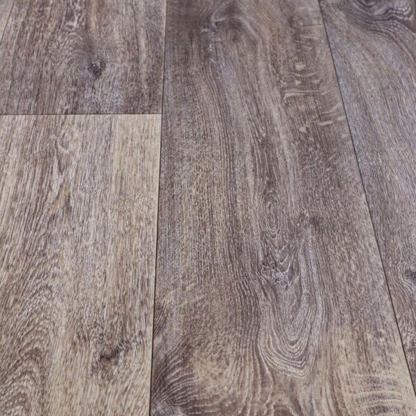 Beauflor, PVC podlaha - lino Texalino Supreme 916 M Texas Oak - dub, na míru, šíře 5m, hnědá, filc, chodba / předsíň
