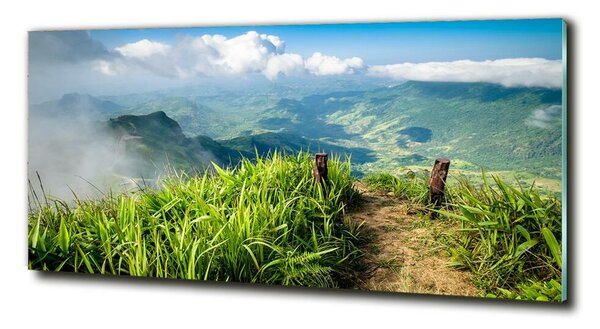 Foto obraz fotografie na skle Stezka na vrcholu osh-91416067
