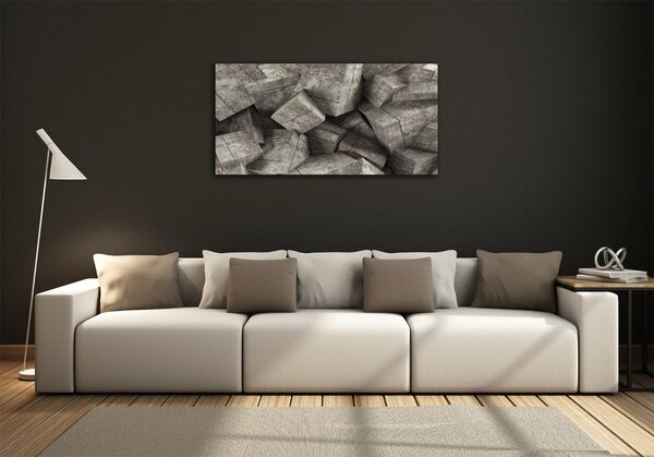 Fotoobraz na skle Betonové krychle osh-91388202