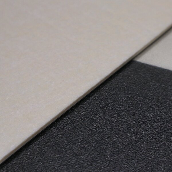 Gerflor, PVC podlaha - lino AladinTex Ultra 2226 Cordoba black/white, na míru, šíře 2m,4m, černobílá, filc, chodba / předsíň