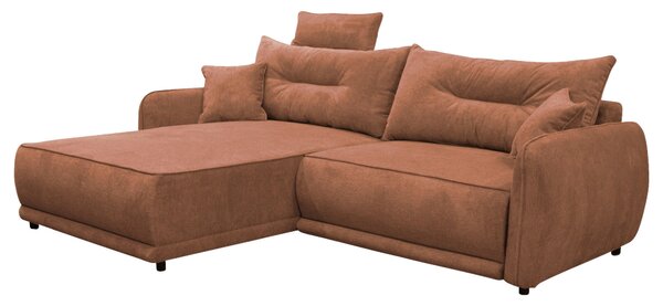 ROHOVÁ SEDAČKA, textil, rezavá MID.YOU - Sedací soupravy, Online Only