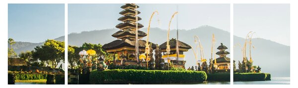 Obraz Mount Batur (170x50 cm)
