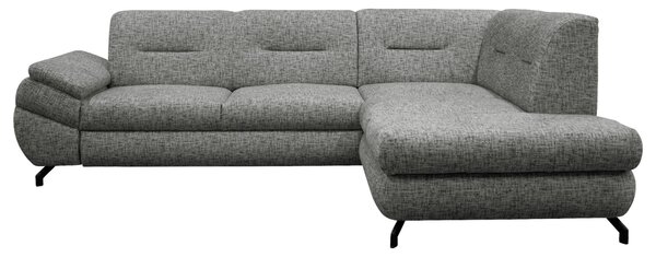 ROHOVÁ SEDAČKA, textil, šedá MID.YOU - Sedací soupravy, Online Only