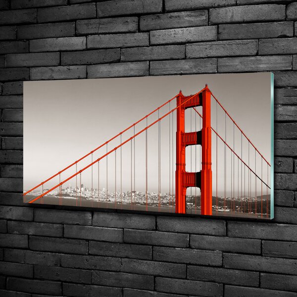 Foto obraz sklo tvrzené Most San Francisco osh-91736681