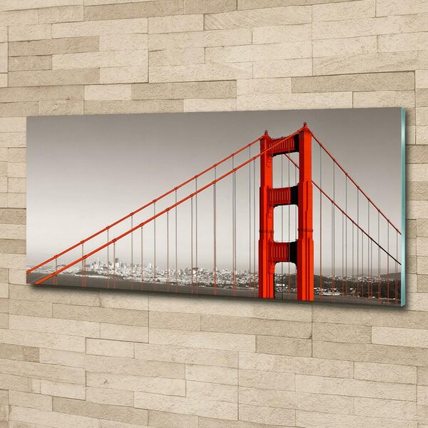Foto obraz sklo tvrzené Most San Francisco osh-91736681
