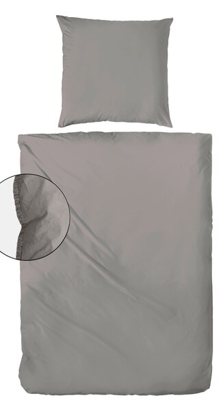 POVLEČENÍ, flanel, barvy grafitu, 135/200 cm - Online Only povlečení, Online Only