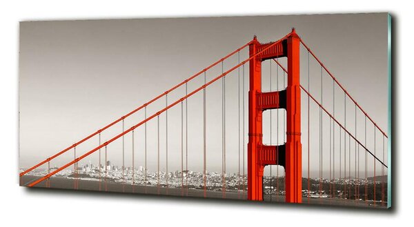 Foto obraz sklo tvrzené Most San Francisco osh-91736681