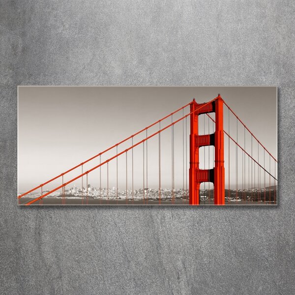 Foto obraz sklo tvrzené Most San Francisco osh-91736681