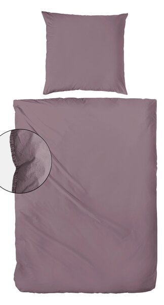 POVLEČENÍ, flanel, bobulová, 135/200 cm - Online Only povlečení, Online Only