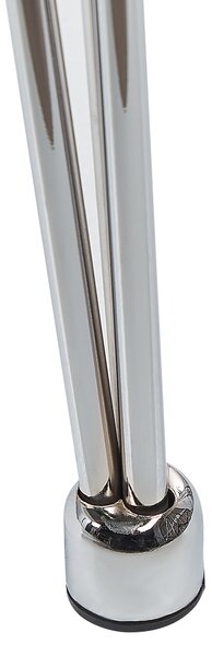 Jídelní stůl WINSTON Stříbrná 120 cm 70 cm Bezpečnostní sklo