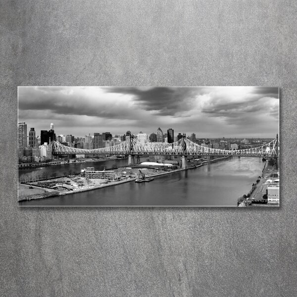 Foto obraz sklo tvrzené Now York osh-91922319